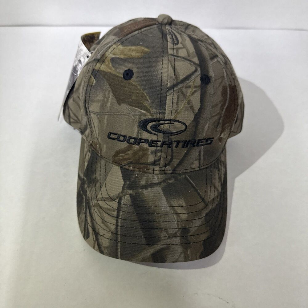 RealTree HD-Camo "Cooper Tires" Hat by K-Products One Size Adj. new with tags